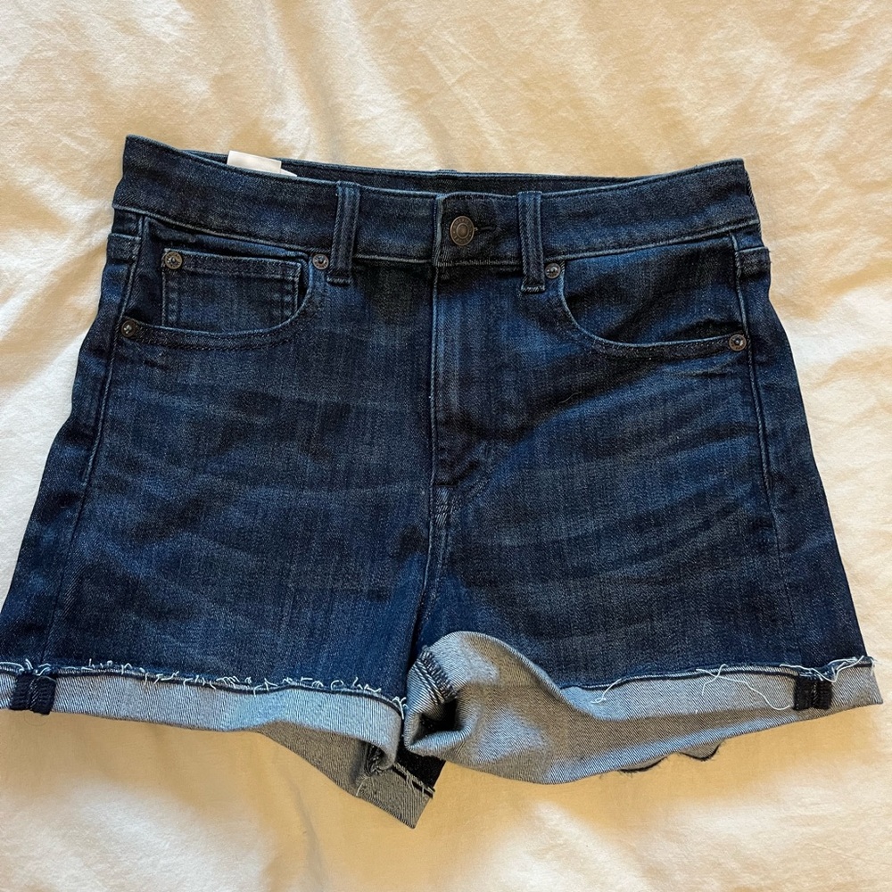 Size 6 American Eagle Super High Rise Denim Shorts
